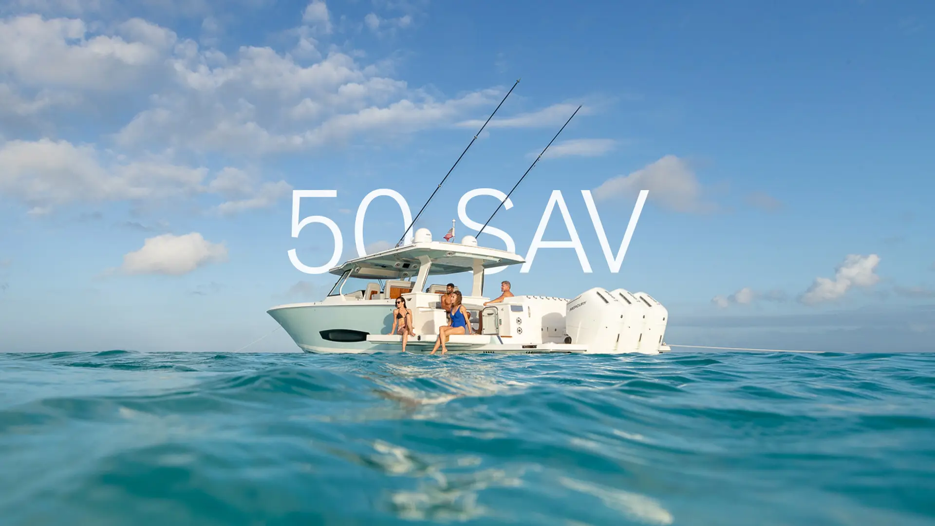 Regal 50 SAV underway