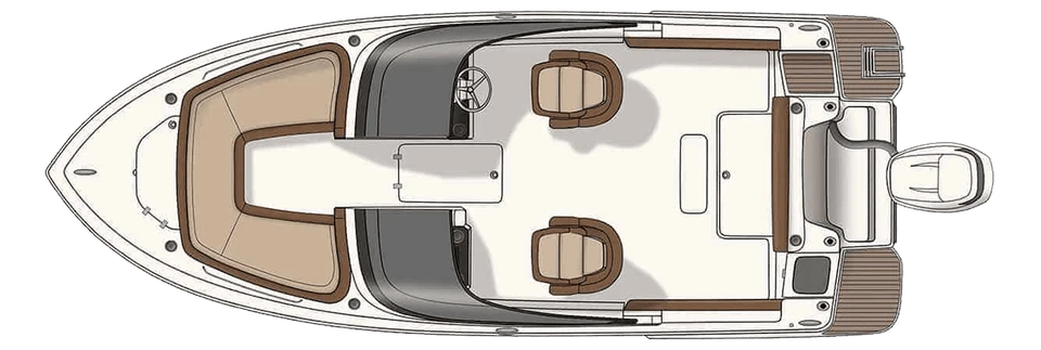 215 Dorado deck plan