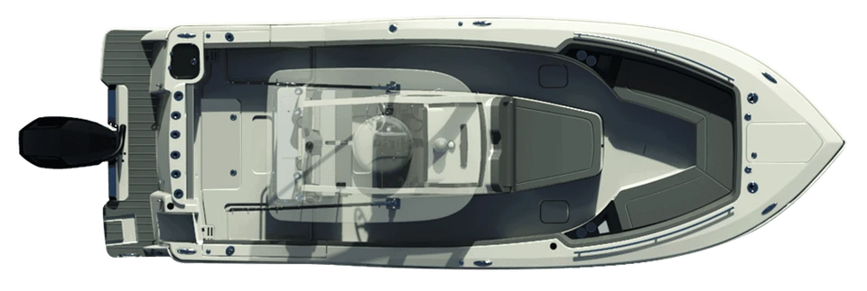 260 LXF deck plan