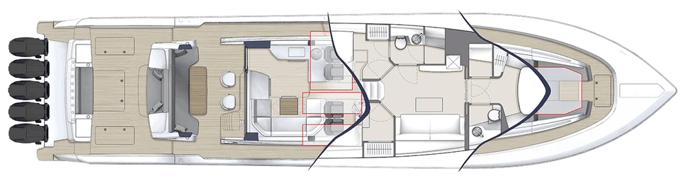 670 LXF deck plan